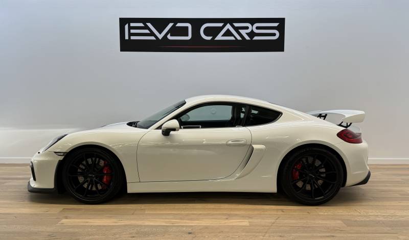 Porsche Cayman 981 GT4 Clubsport 3.8 385 ch Approved 03/2025