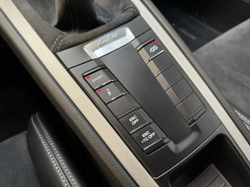 Porsche Cayman 981 GT4 Clubsport 3.8 385 ch Approved 03/2025